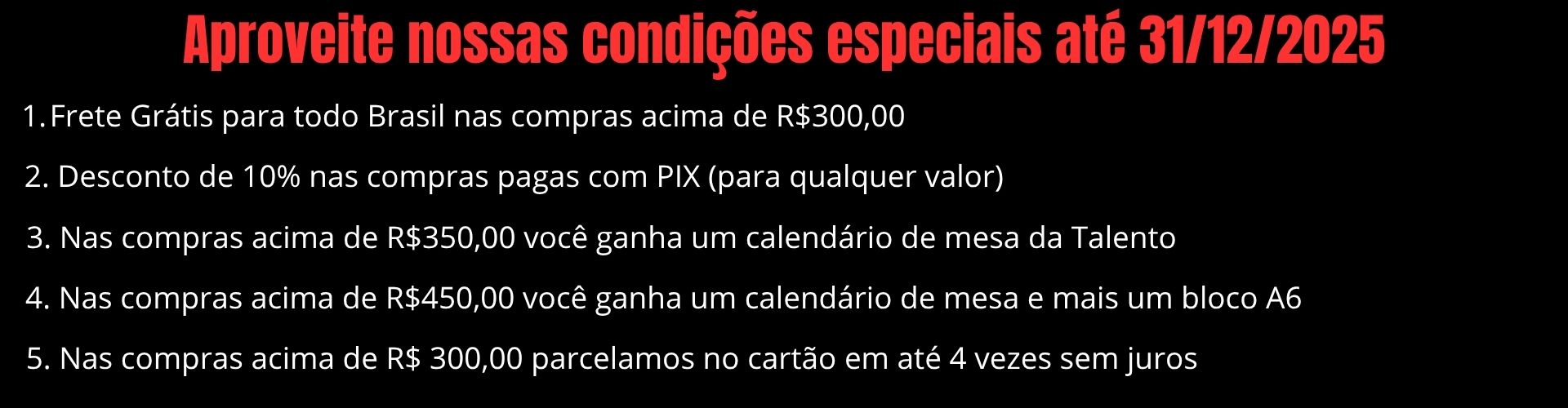 PROMOCAO ATE 31/12/2025