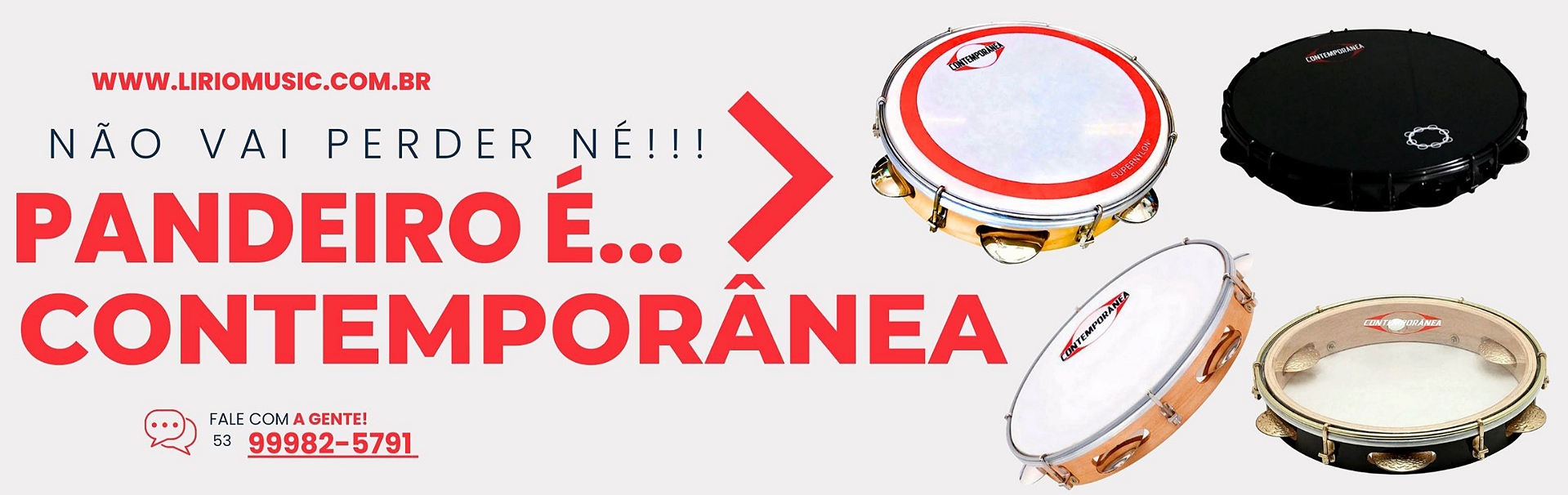 pandeiro contemppp