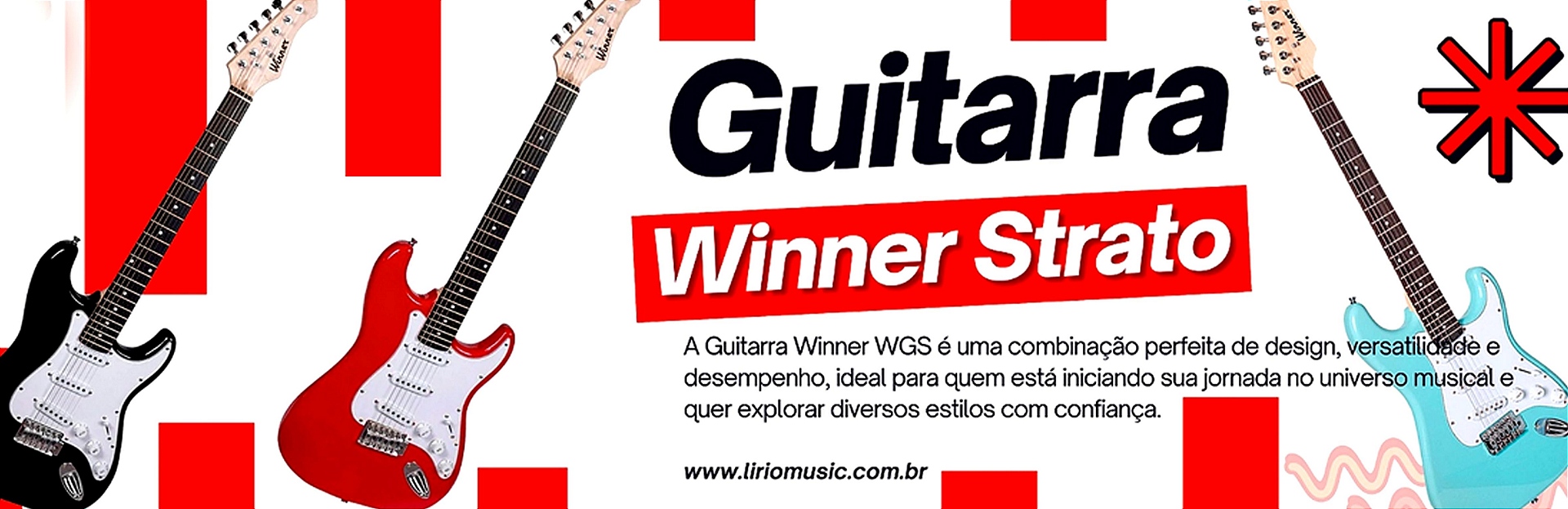 Guitarra Strato Winner