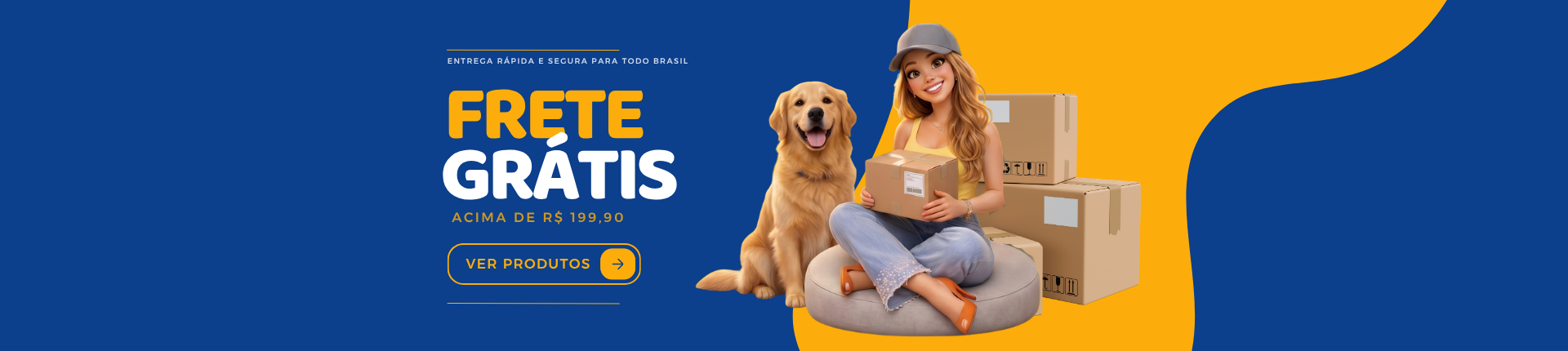 Banner frete grátis
