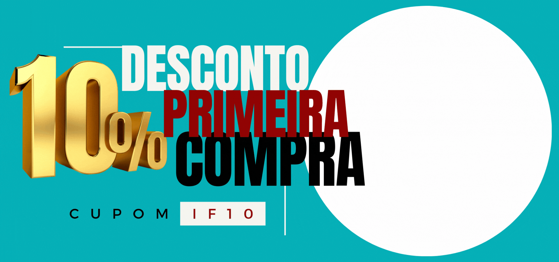 DESCONTO 10 POR CENTO