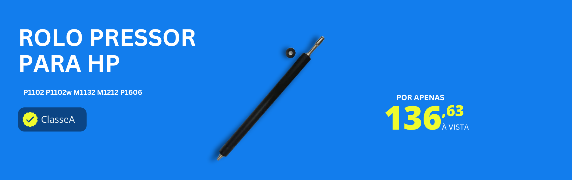 Rolo Pressor para HP P1102 P1102w M1132 M1212 P1606 ClasseA