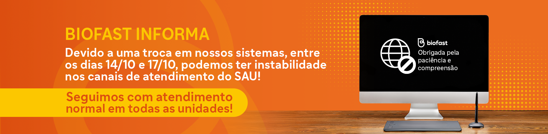 Troca do sistema