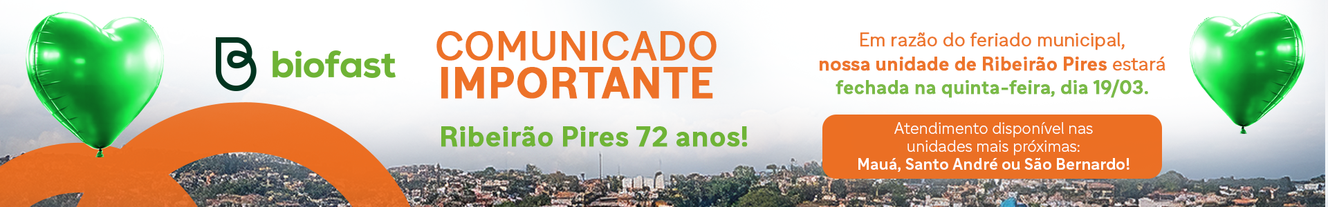 Funcionamento: Ribeirão Pires