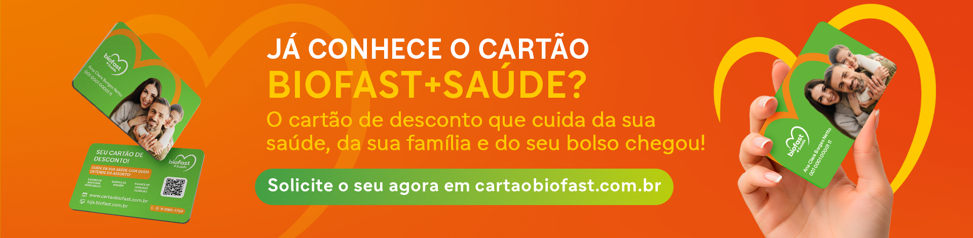 Cartão Biofast+Saúde