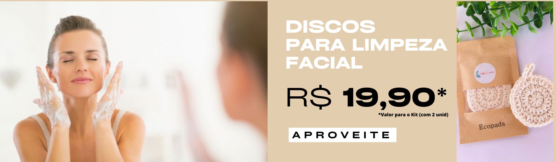 Discos de Limpeza facial