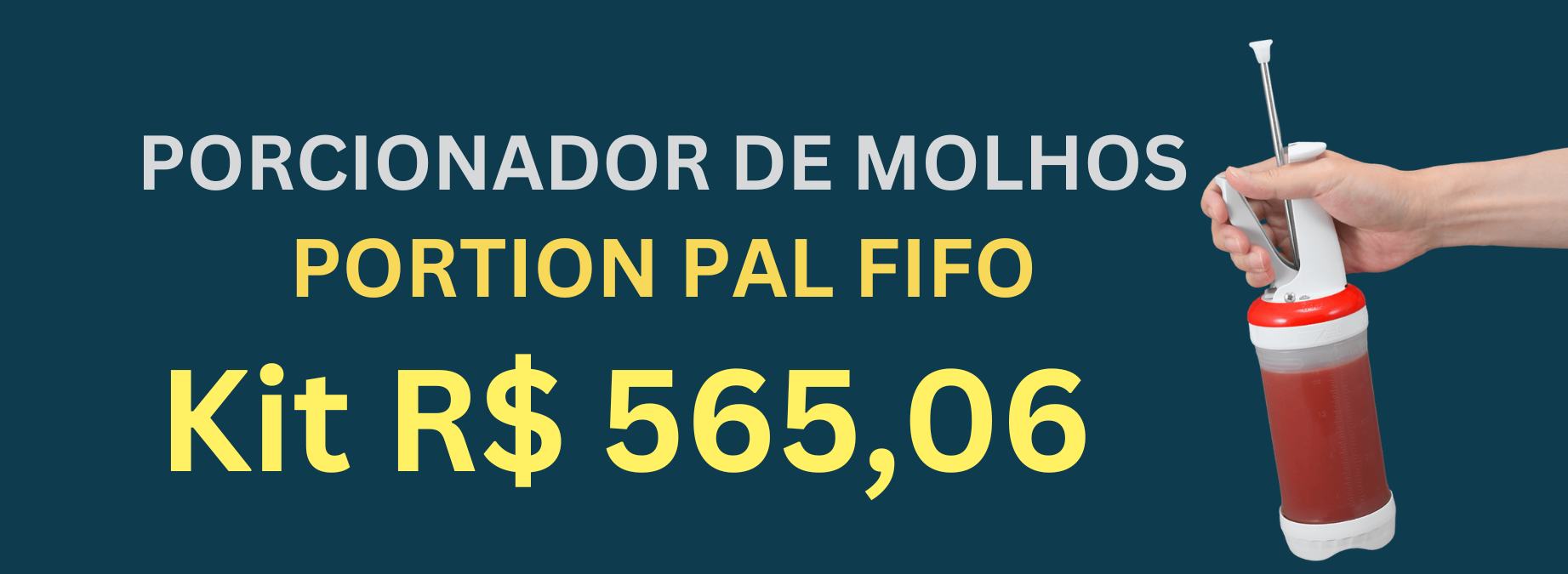 Porcionador de Molhos FIFO Innovations