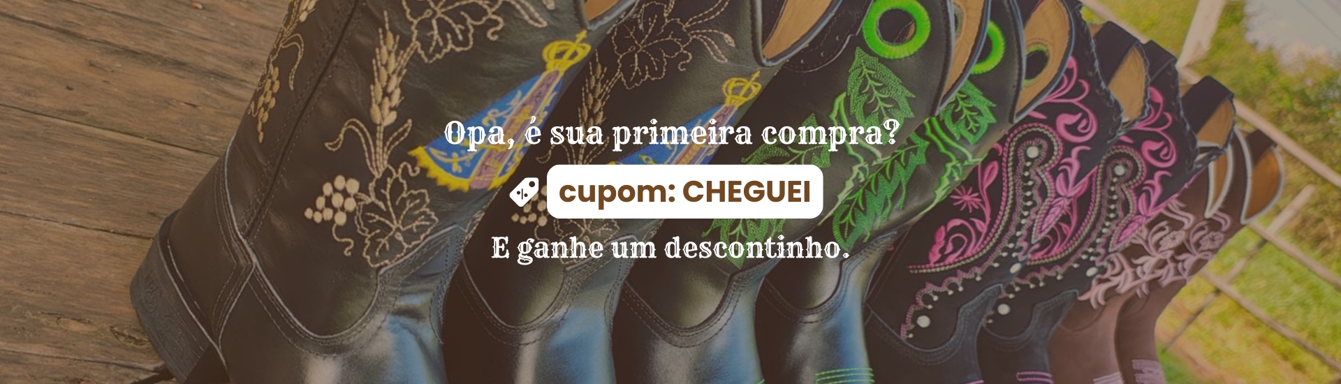 cupom de primeira compra na sua texana