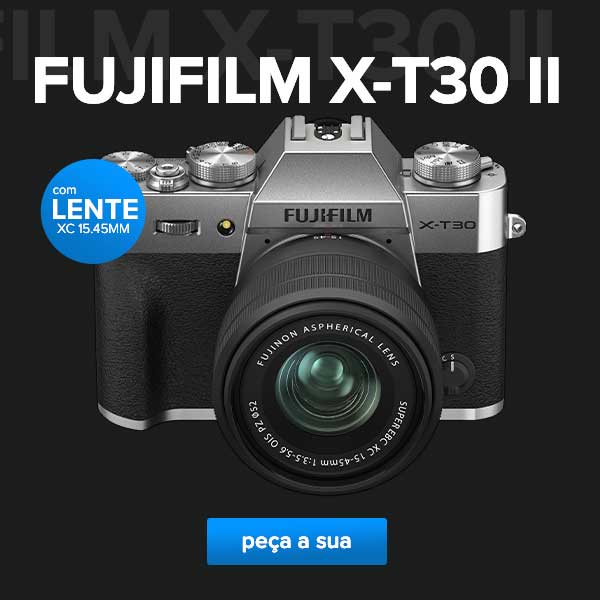Fujifilm X-T30 II Mirrorless com Lente XC 15-45mm mobile