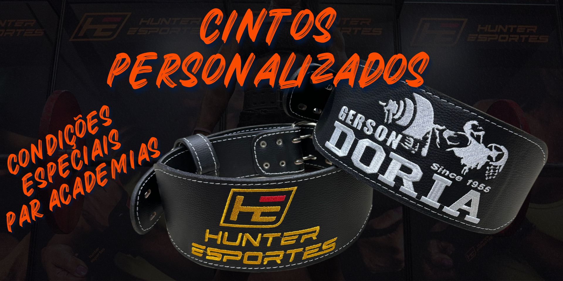 CINTURÃO PERSONALIZADO