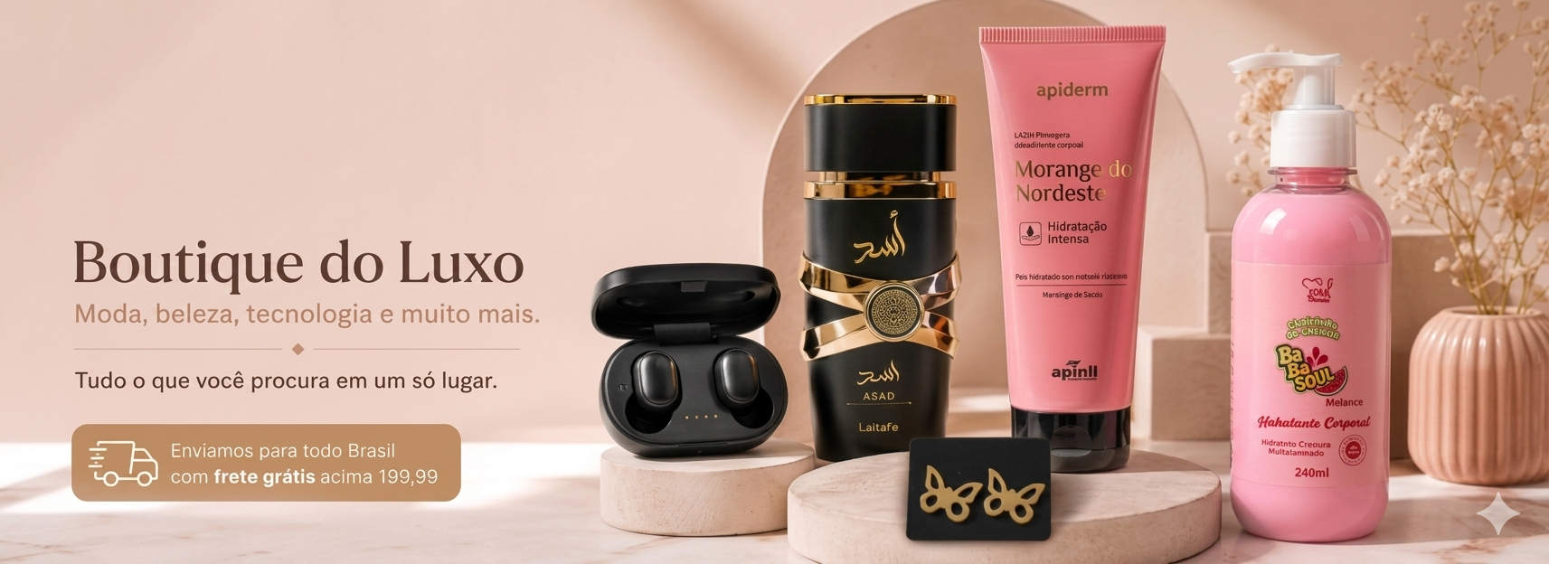 Boutique do Luxo – Moda, beleza, tecnologia e muito mais. Bou�que do Luxo – Tudo o que você procura em um só lugar.