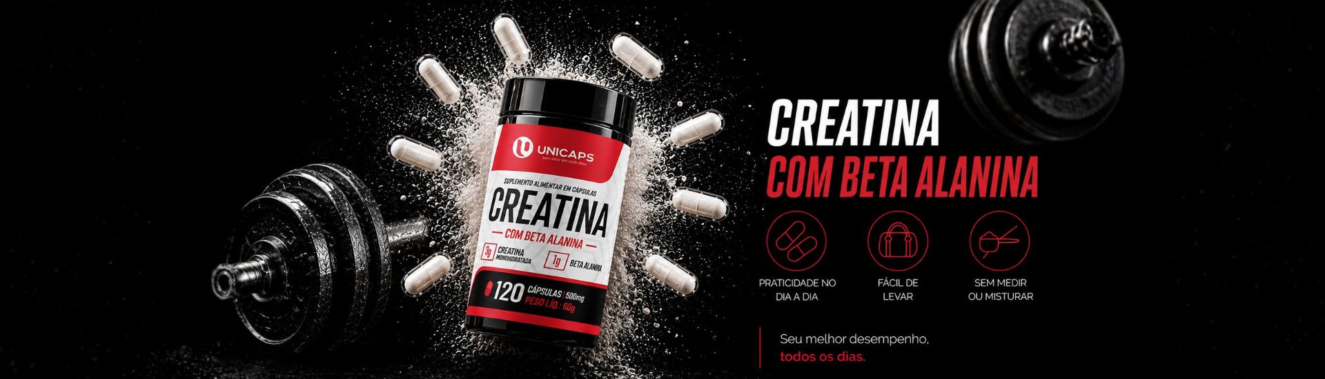 Creatina com Beta Alanina