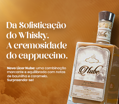 Licor Nube Whisky e Capuccino @mobile