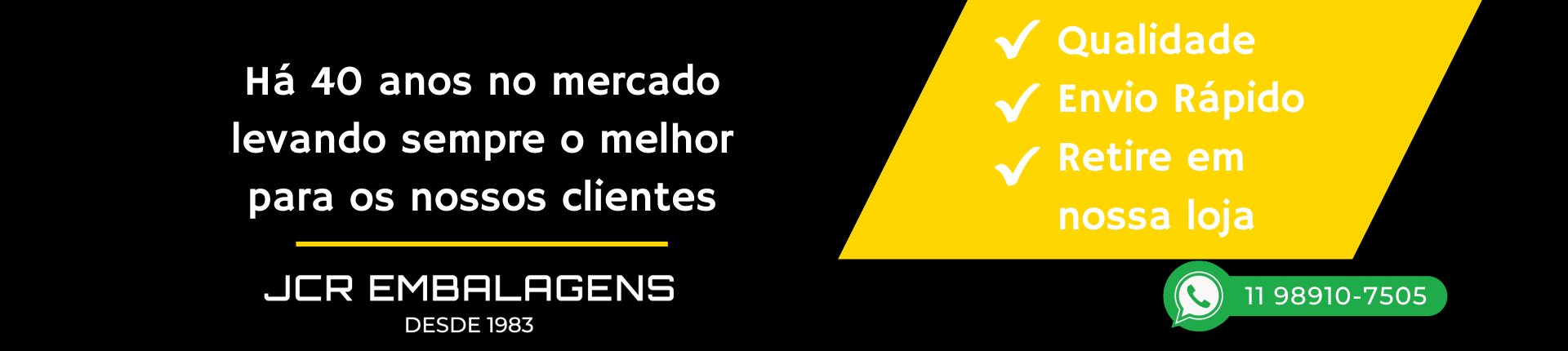40 anos no mercado