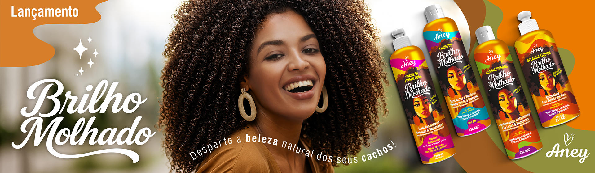 Brilho Molhado Lançamento