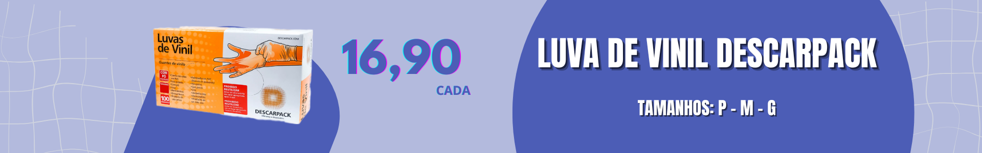 PROMOÇÃO LUVA DE VINIL