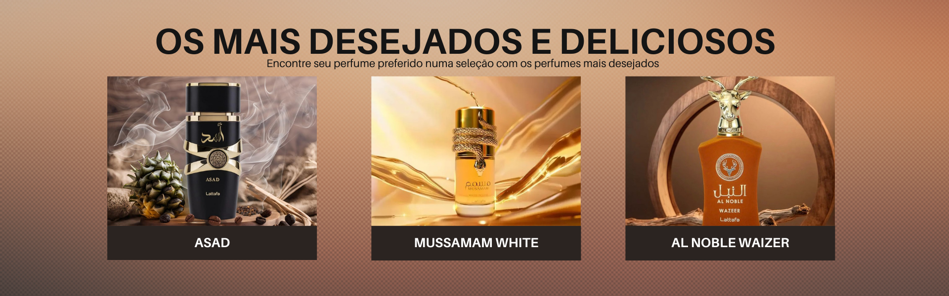 Full Banner - Os mais desejados