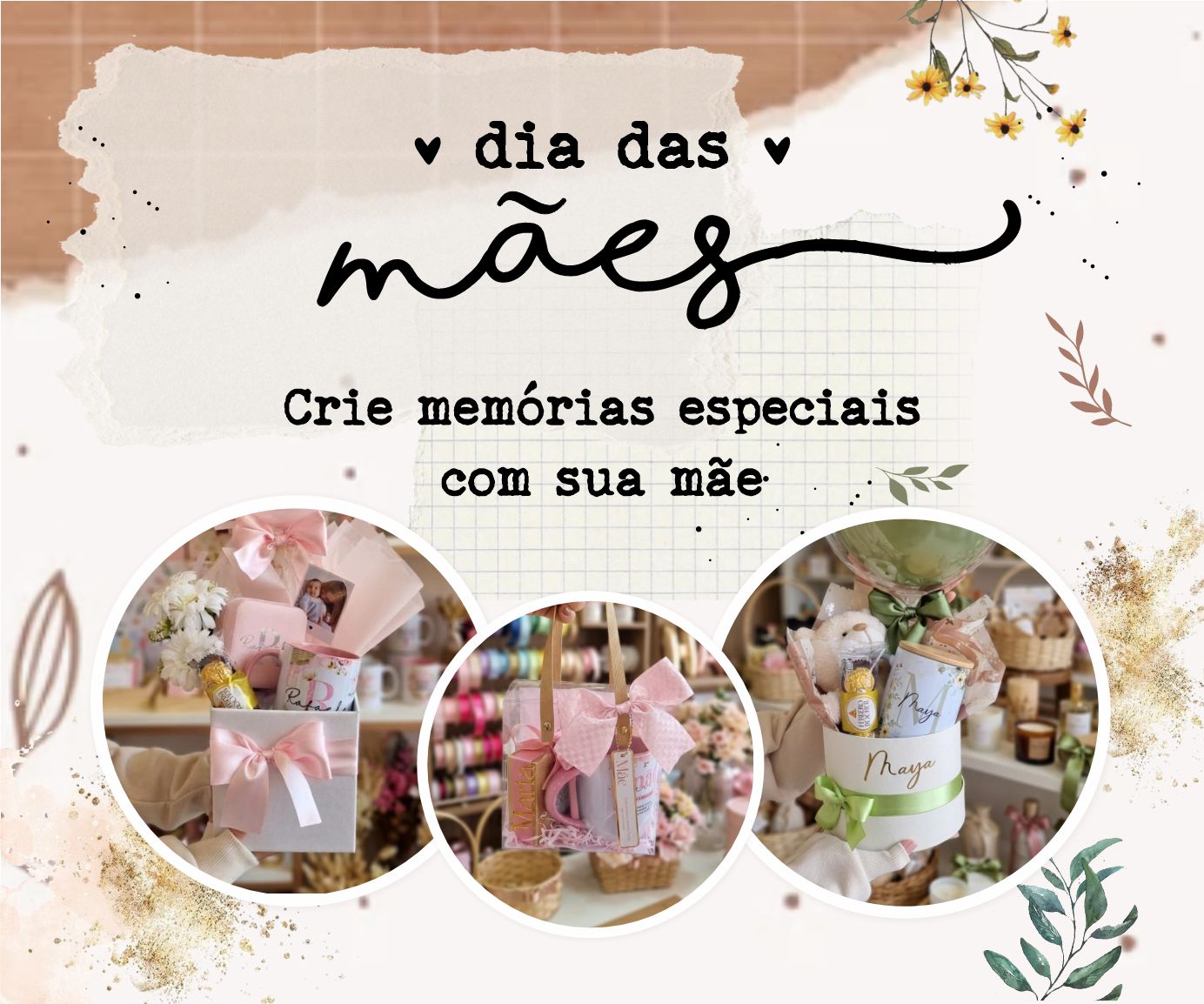 Full Banner dia das mães mobile