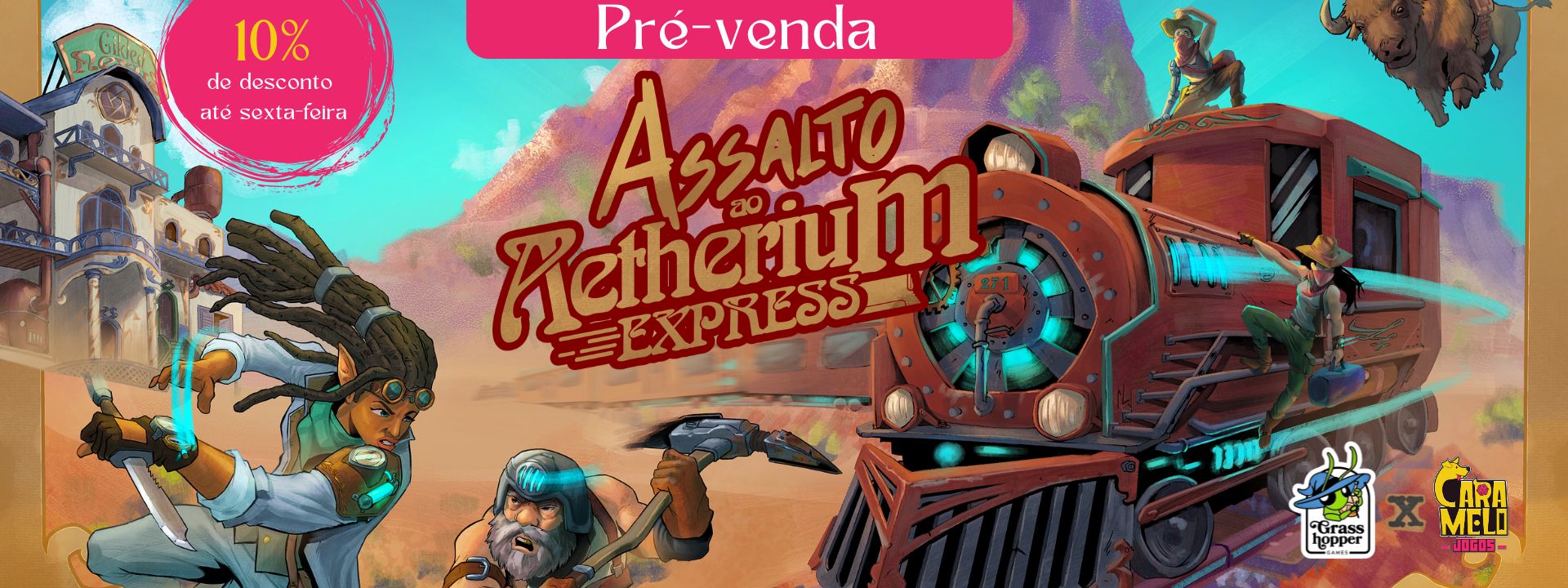 Assalto ao Aetherium Express - Pré-venda