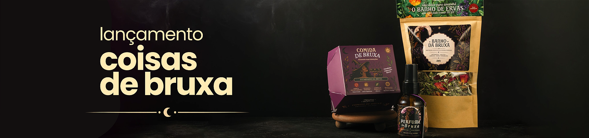 Lançamento Coisas de Bruxa