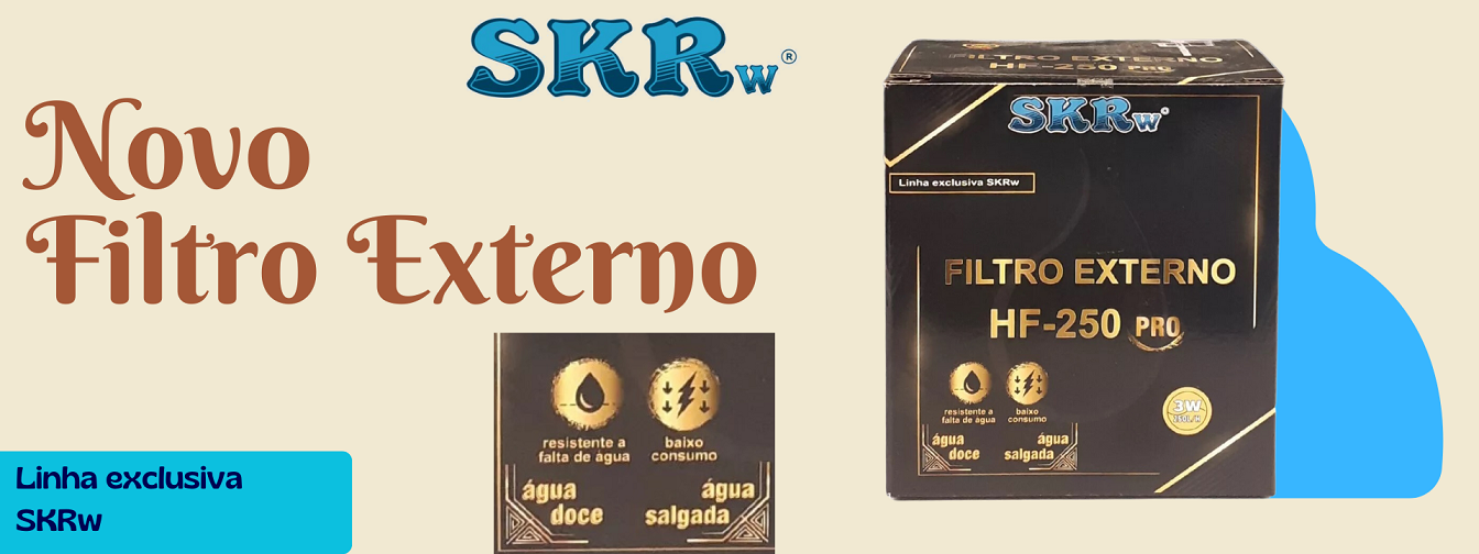 filtro externo 250 pro