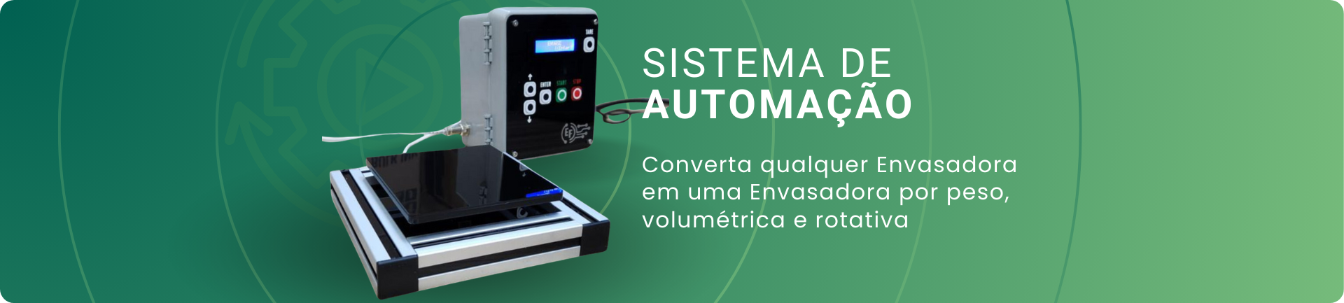 Automação envasadora
