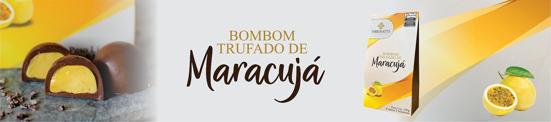 Caixa Bombom Maracujá