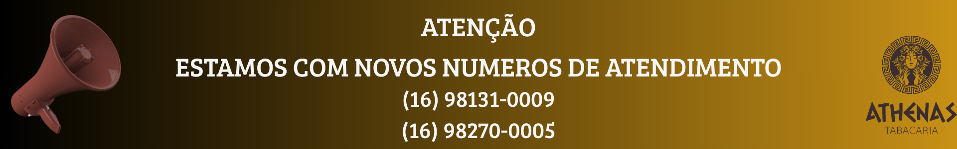 MUDANÇA DE NUMERO DE TELEFONE