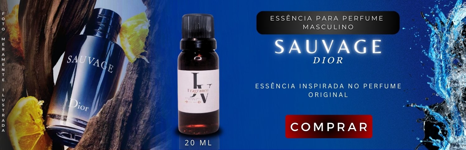 essência para perfume  masculino