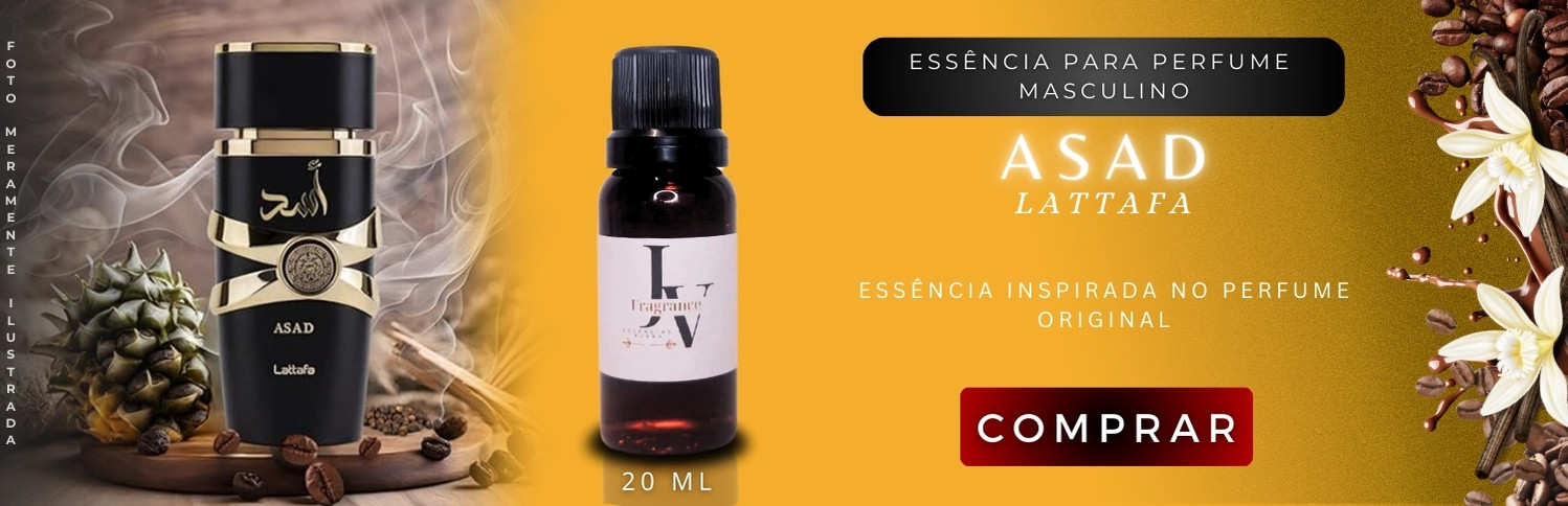 essência para perfume arabe masculino