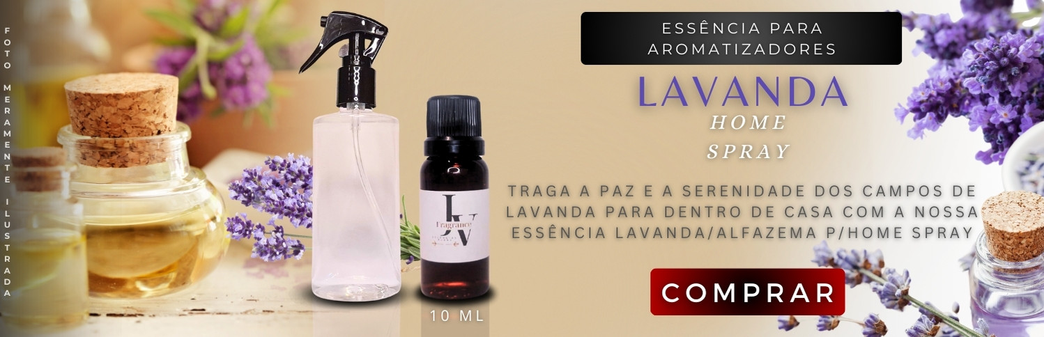 Essência de Lavanda P/ Home Spray