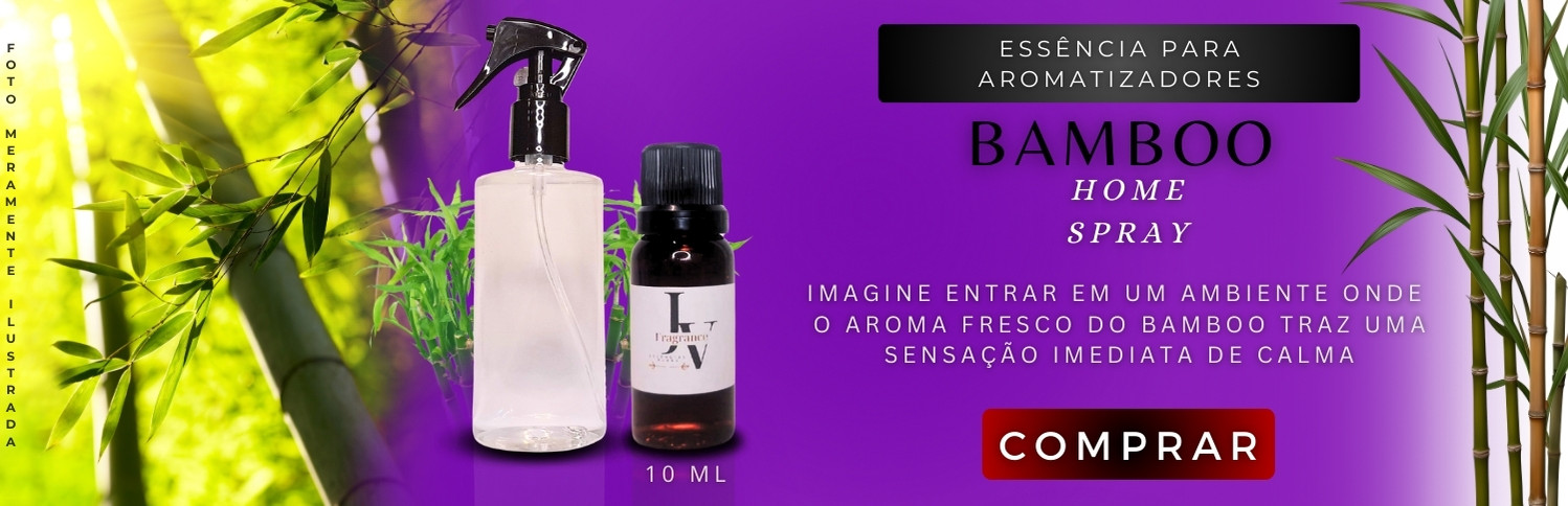 Essência de Bamboo P/ Home Spray