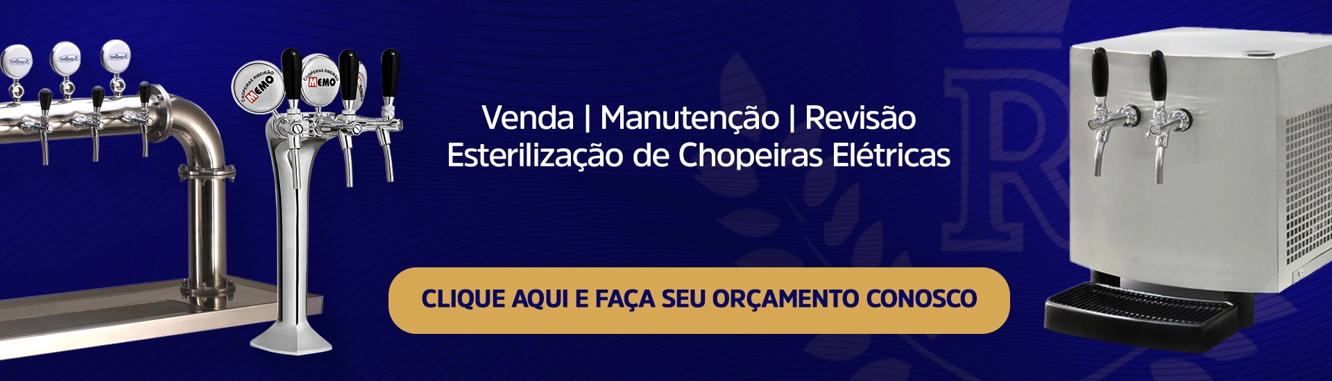 Venda | Manutenção | Revisão | Higienização de Chopeiras Elétricas