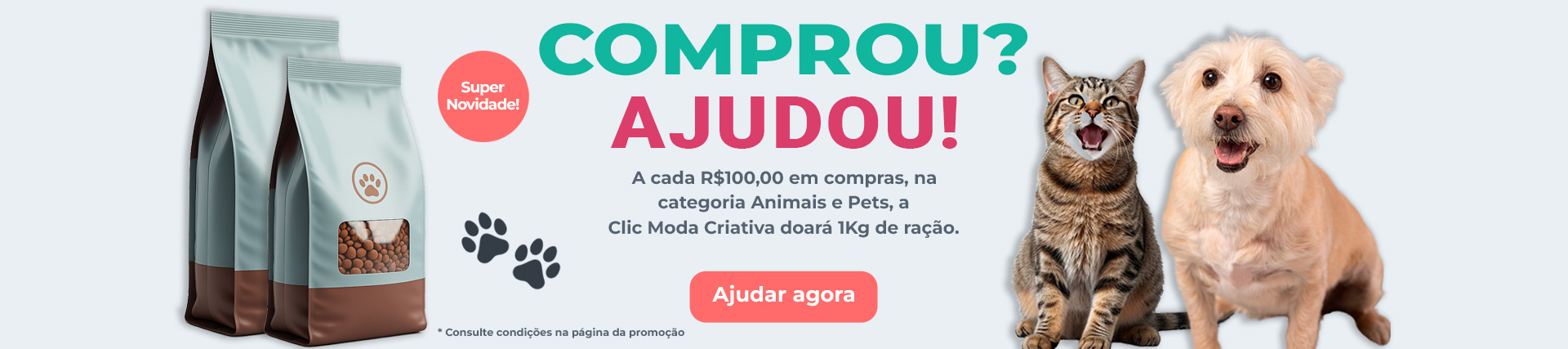 Comprou Ajudou