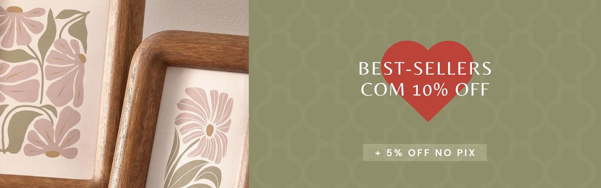 Best Sellers com 5% OFF