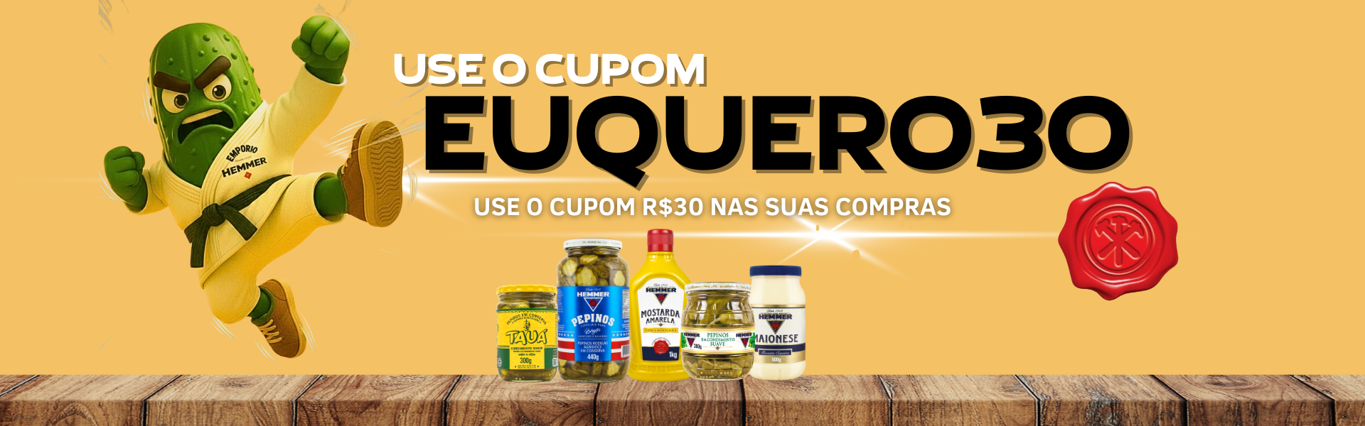 CUPOM EUQUERO30