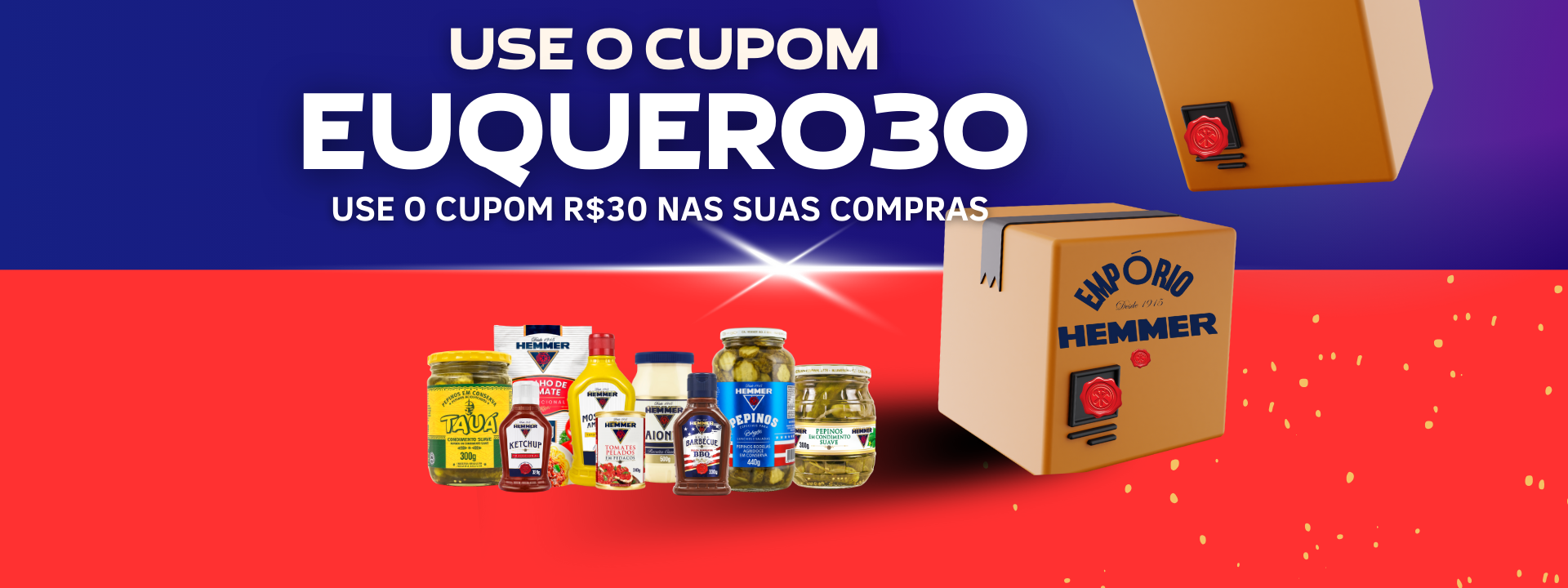 CUPOM EUQUERO30