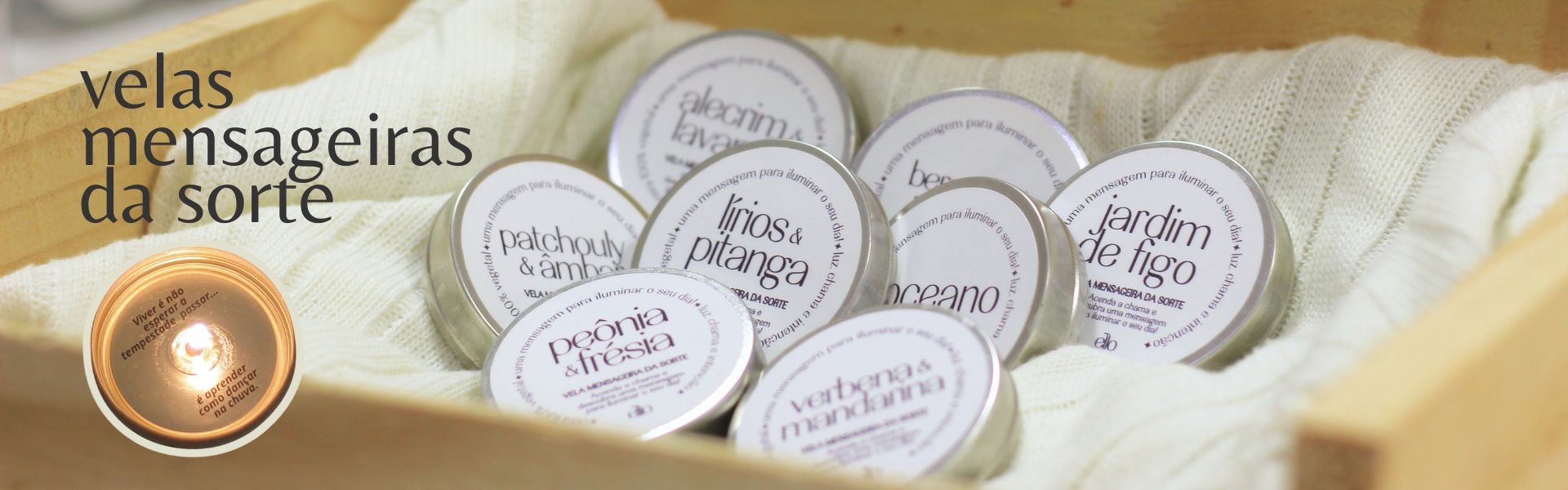 Vela Mensageira da Sorte