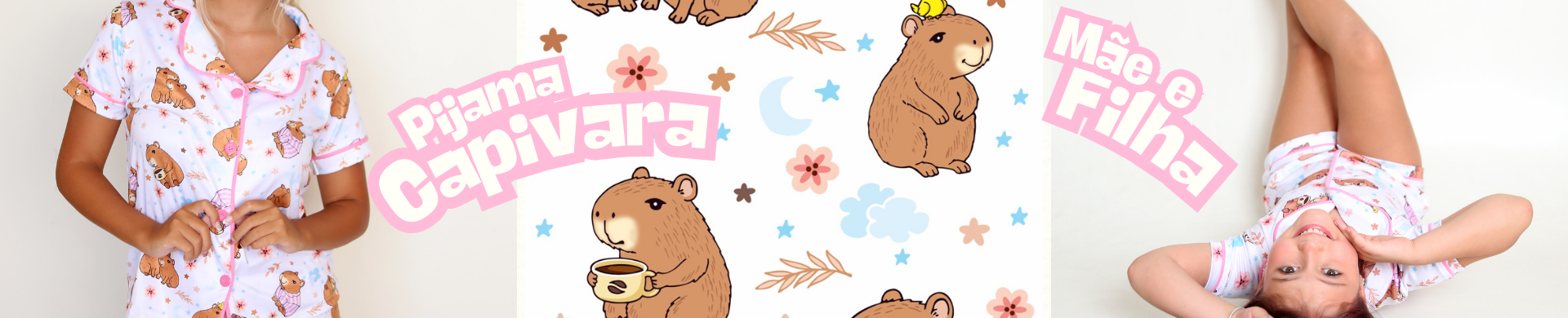 pijama capivara