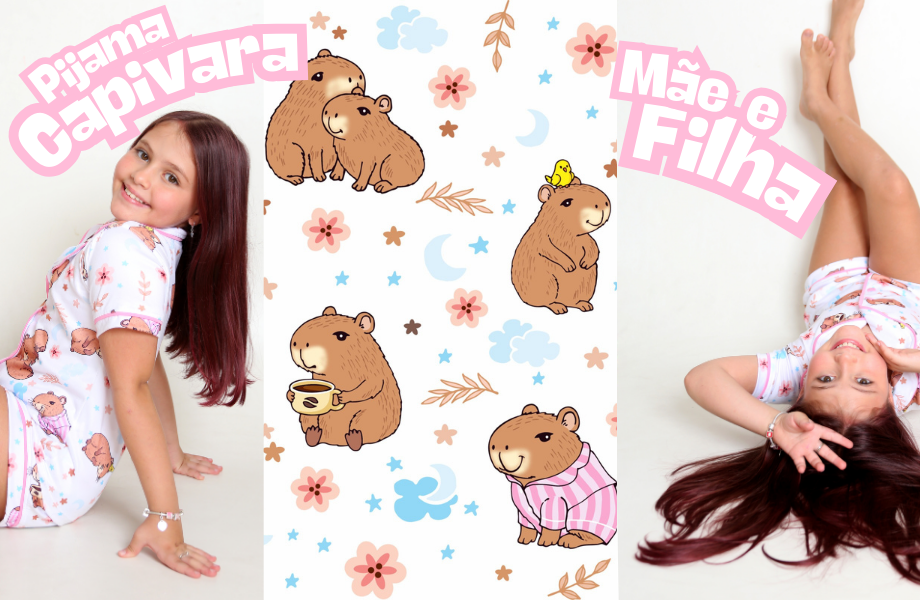 pijama capivara mobile