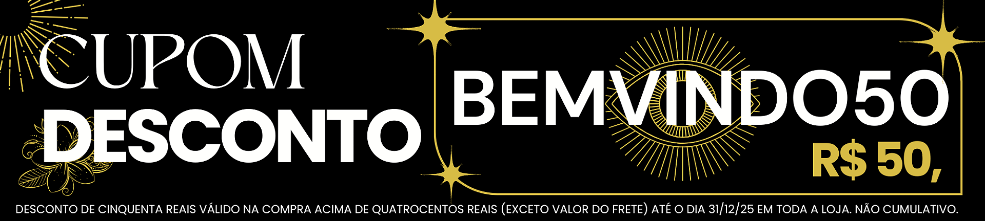 Bemvindo50 dezembro25