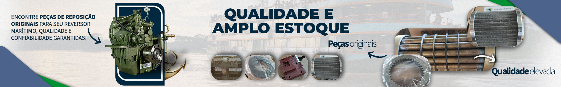 Qualidade e Amplo Estoque