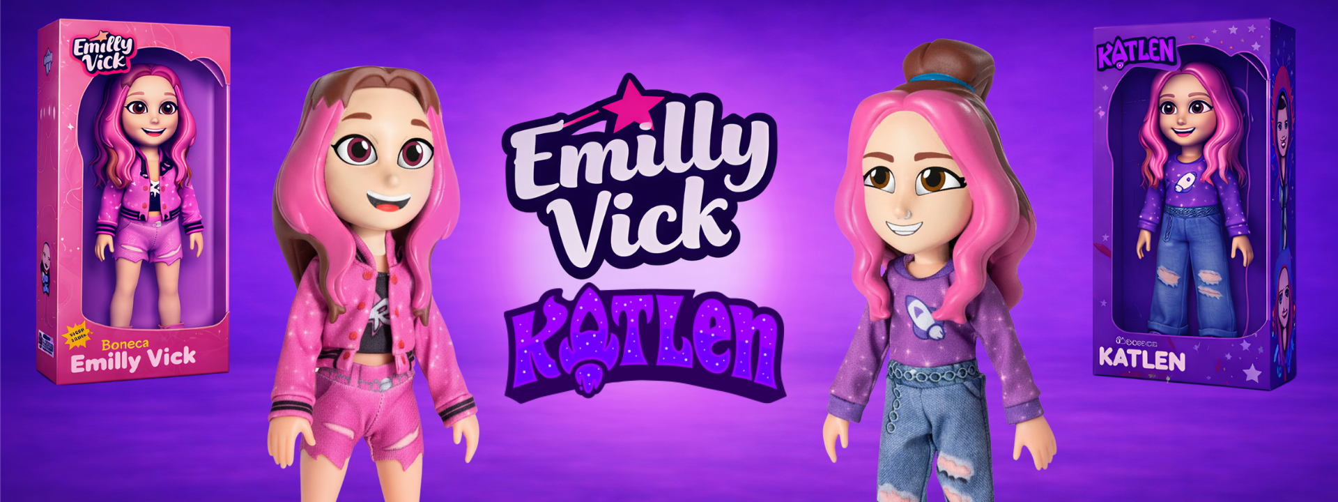 Emilly Vick e Katlen