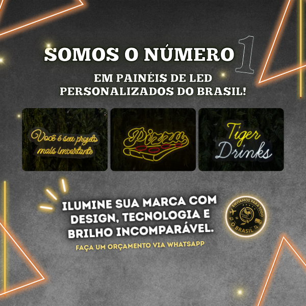 Painel de led mobile