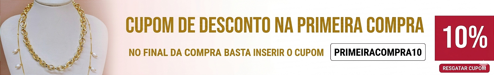 Primeira compra 10%