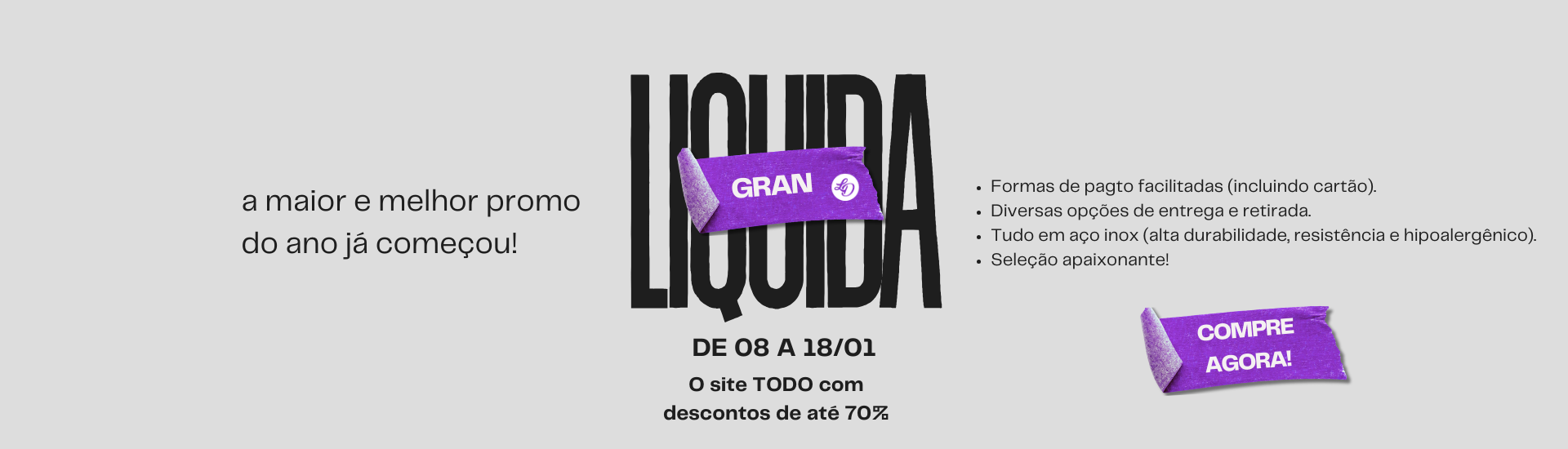 Cupom primeira compra