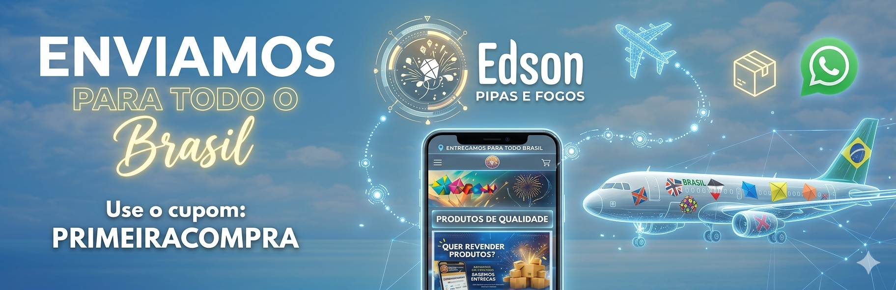 Envios para todo Brasil