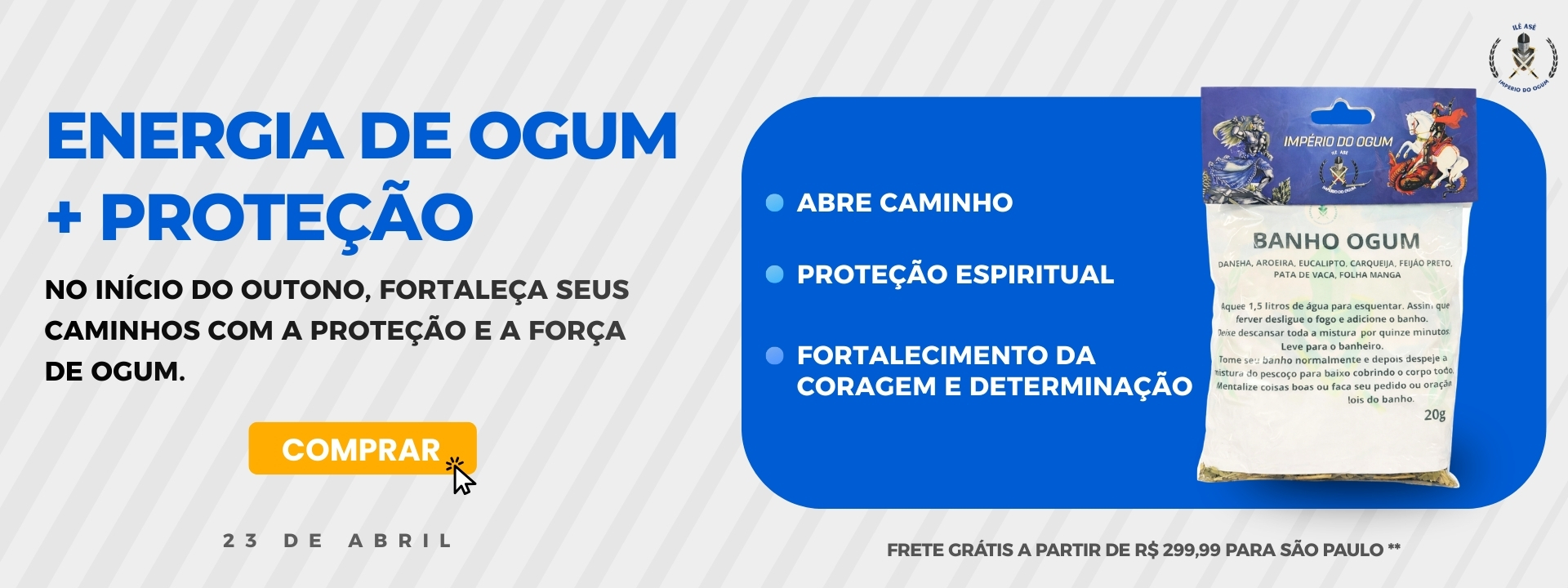 Ogum + proteção