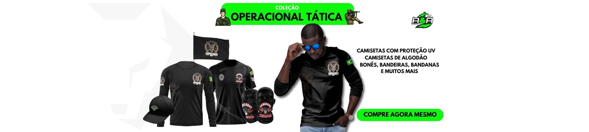 Camisetas operacionais