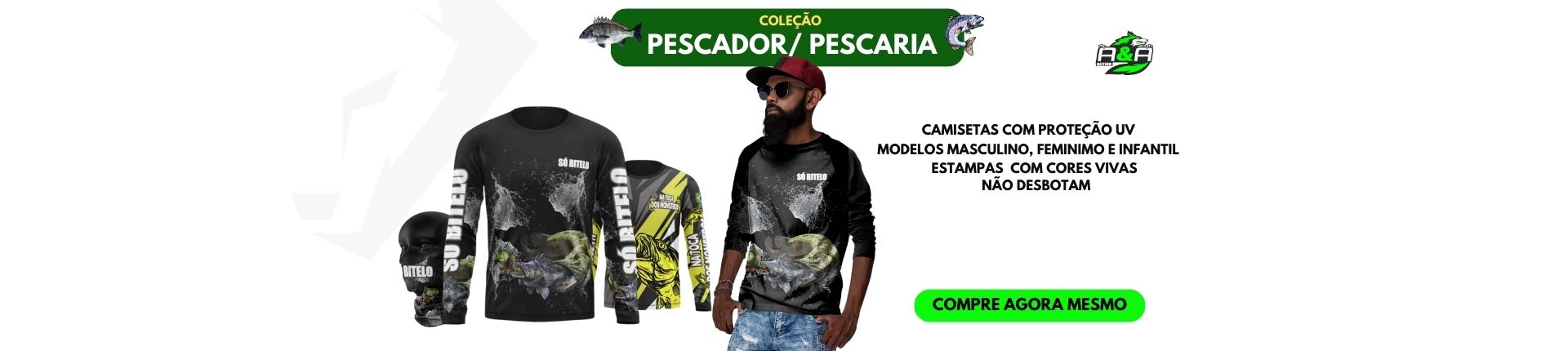Camisetas Pescaria